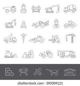 Line Icons - Construction