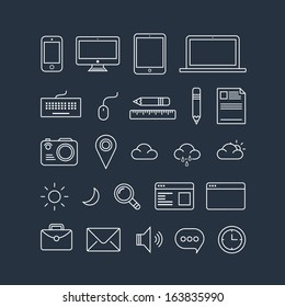 Line icons pack for awesome design