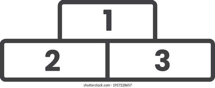 line icons of racing. editable stroke