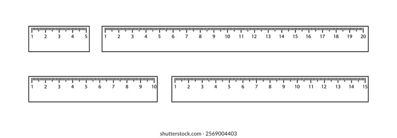 Line icons. Silhouette style. Vector icons.
