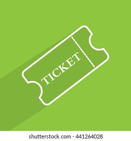 Line icon-ticket