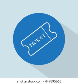 Line icon-ticket