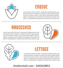 Line illustration of seasonings. Concept for web banners and printed materials. Template for website banner and landing page.
