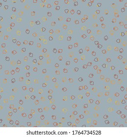Line illustration texture depicting the chaotic characters in suits of playing cards.