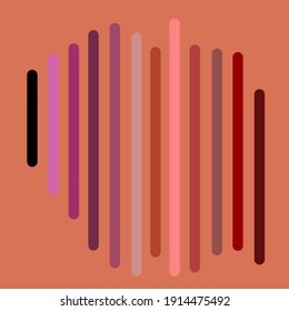 Las ilustraciones de línea no son tan largas y tienen colores silenciosos