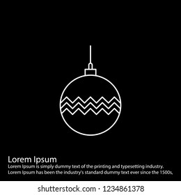 line inverted  icon on for your design use for websites,application and other projects
