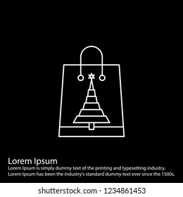 line inverted  icon on for your design use for websites,application and other projects