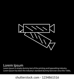 line inverted  icon on for your design use for websites,application and other projects