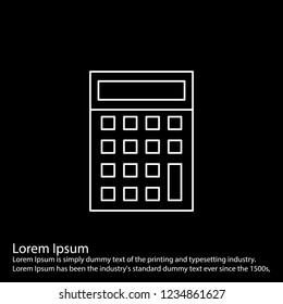 line inverted  icon on for your design use for websites,application and other projects