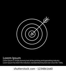 line inverted  icon on for your design use for websites,application and other projects
