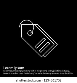 line inverted  icon on for your design use for websites,application and other projects
