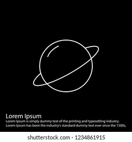 line inverted  icon on for your design use for websites,application and other projects