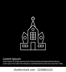 line inverted  icon on for your design use for websites,application and other projects
