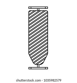 line ironing board domestic object design