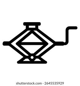 line jack icon on white background vector
Vector road icon on white background