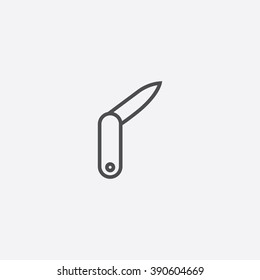 line jackknife Icon