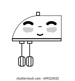 line kawaii cute happy mixer technology