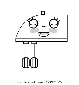 line kawaii cute happy mixer technology