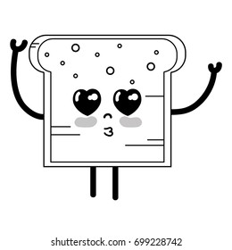 line kawaii cute tender bread nutrition