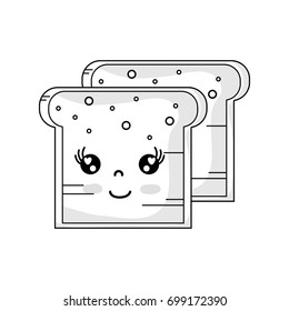 line kawaii cute tender breads nutrition