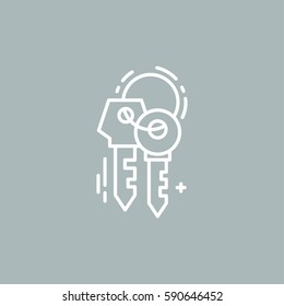 Line keys logo