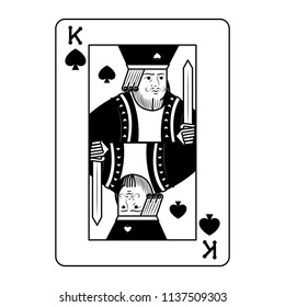 line king spades casino card game