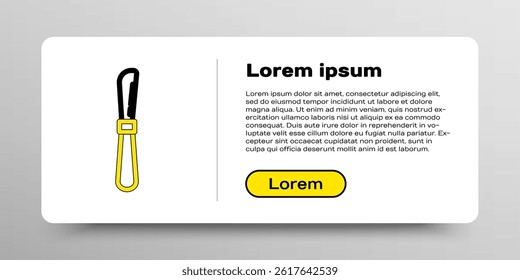 Line Knife icon isolated on white background. Cutlery symbol. Colorful outline concept. Vector