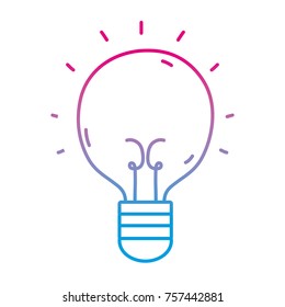 line light bulb idea to creative invention