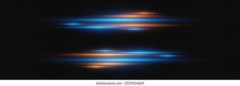 Line light effect 
special effect of laser beams. On a transparent background.