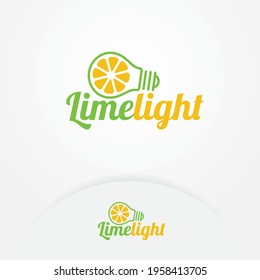 Plantilla de diseño de logotipo de luz de línea en vector