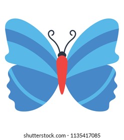 
Line like pattern in the wings of the butterfly, this is line patterned butterfly icon
