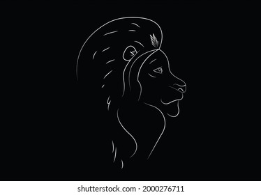 ilustración de vector de línea