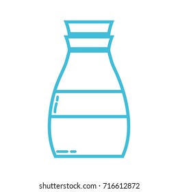 line liquit detergent in bottle design to clean