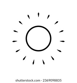 line loading icon strock illustration 
