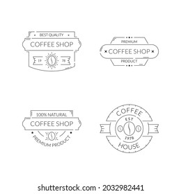 Line logo for coffee shop