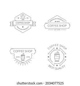 Line logo for coffee shop