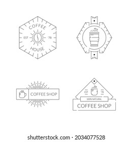 Line logo for coffee shop