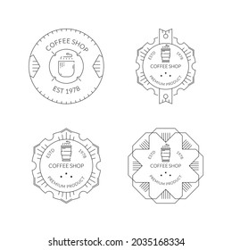 Line logo for coffee shop
