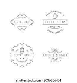 Line logo for coffee shop