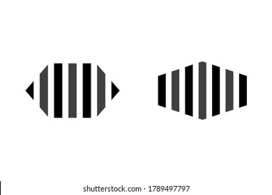 A line for logo design concept. Very suitable in various business purposes, also for icon, symbol and many more.