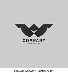 line logo design. Minimal creative monochrome monogram symbol. Elegant universal vector sign design. Premium business logotype. Graphic alphabet symbol for corporate business identity