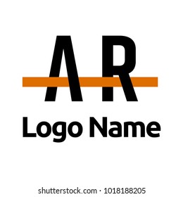 Line logo letter