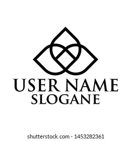 line logo vector black and white