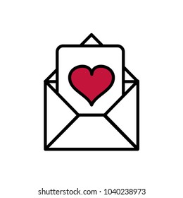 line love letter message to passion style