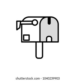 line mailbox message delivery to correspondence postage