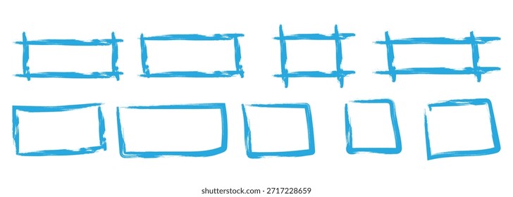 Conjunto de sublinhados vermelhos de marcador de linha. Sublinhado de arte infantil de textura áspera para ênfase e sotaque. Quadrinhos rosa giz rabiscar caixas de texto para notas. Lápis de lápis de creiom de cor infantil desenhado à mão, traçado de pincel de textura
