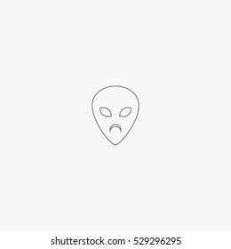 line mask icon