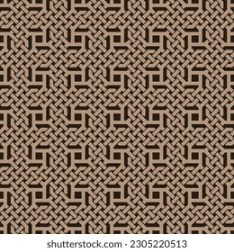 Line Matting Style Seemless Vector