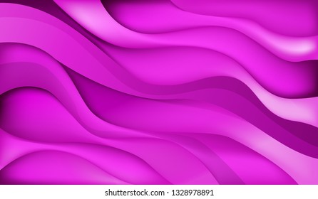 Line mesh abstract pink, violet and white background. pattern purple, liquid wave, wavy folds or elegant wallpaper design of vector decoration element.