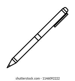 line metal pen style object to writing